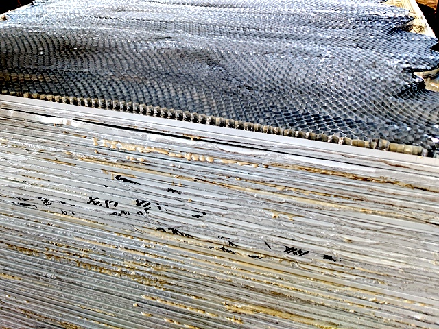 手工板鋁蜂窩板工廠實拍